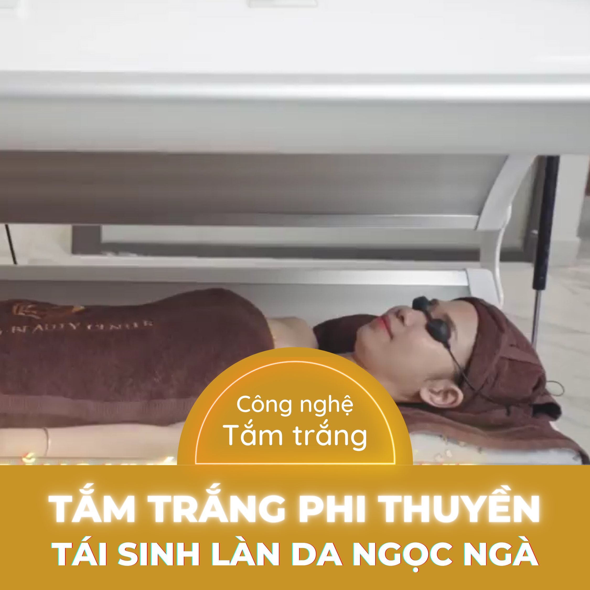 TẮM TRẮNG PHI THUYỀN, BẬT TONE RẠNG RỠ